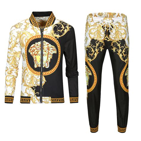 versace tracksuit bottoms|versace men's tracksuit alternatives.